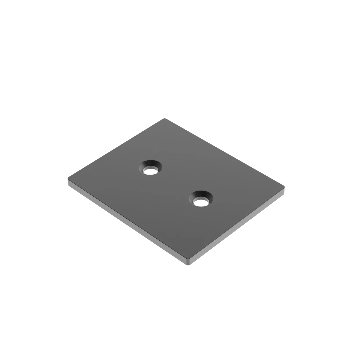 Aluminiowa nasadka słupka 50x60 R7016