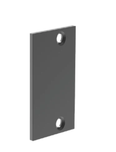 Aluminiowa zaślepka adaptera A40 do listew R7016