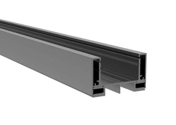 Aluminiowy adapter 66x40-1200mm do żaluzji do 46mm R7016
