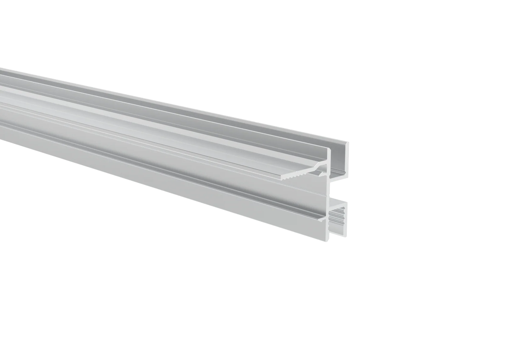 Aluminiowy adapter ogrodzeniowy do wypełnień 20/22/24/26 - 6000mm