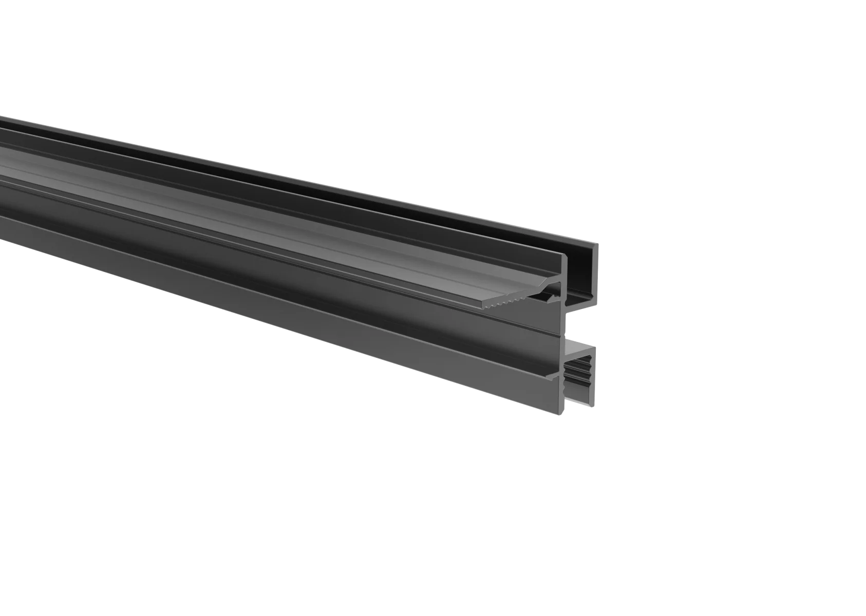 Aluminiowy adapter ogrodzeniowy do wypełnień 20/22/24/26 - 6000mm