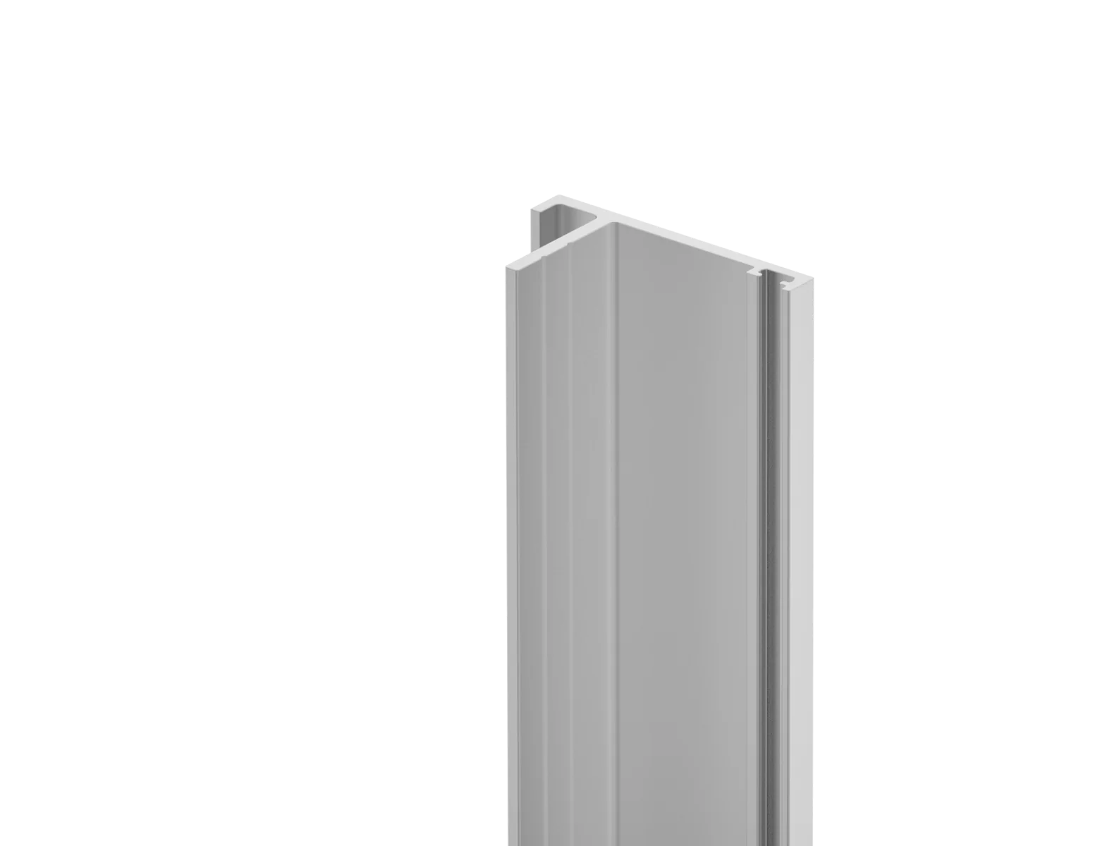 Aluminiowy profil krańcowy bramy