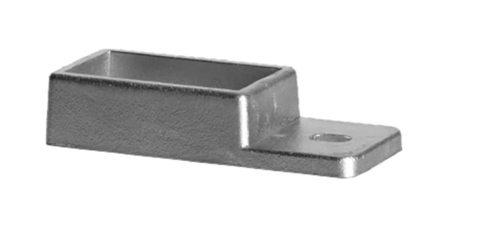 Aluminiowy wspornik do mocowania nośnego profilu pionowego wypełnienia, dla profilu 60 x 30 – Natural