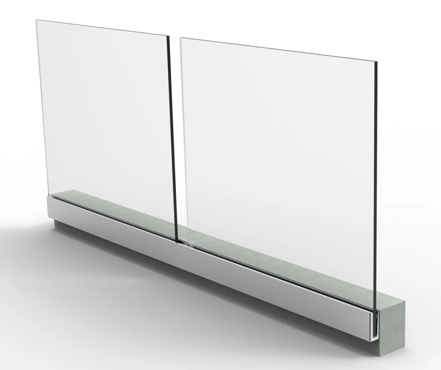 Balustrada całoszkalna 2500x1000mm