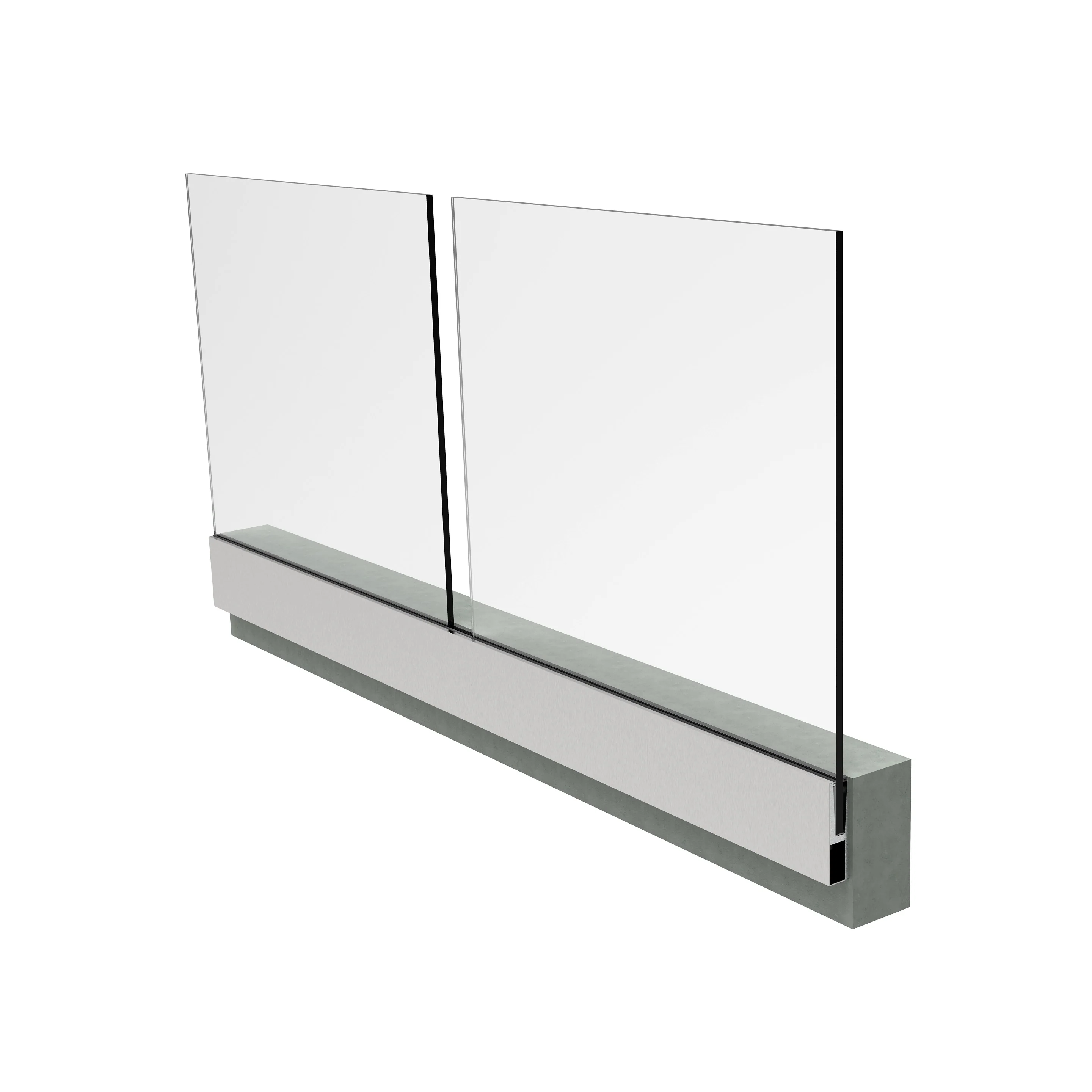 Balustrada całoszkalna AL/16,76/H1000/L2500mm