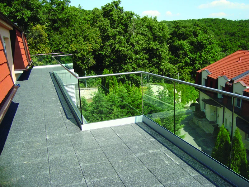 Balustrada całoszklana 2500x1000mm - Image 3