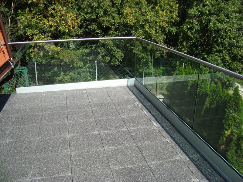 Balustrada całoszklana 2500x1000mm - Image 5