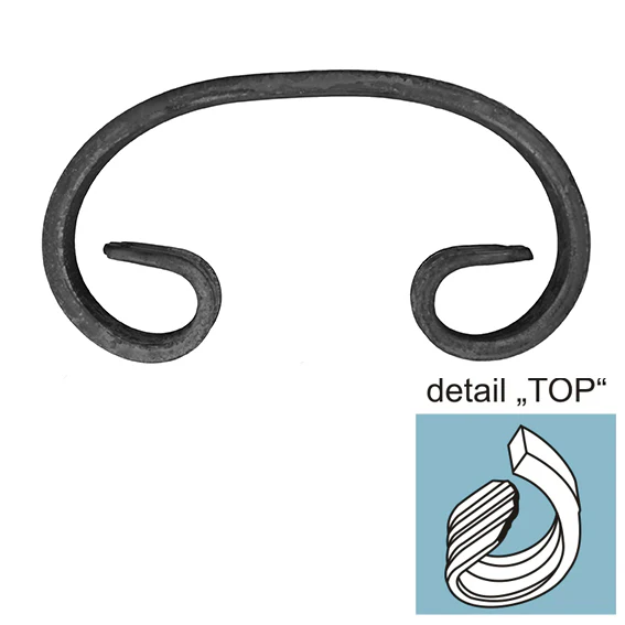 Element - C h140, b80, 12x6mm