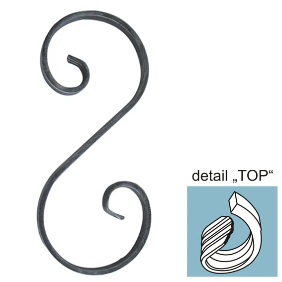 Element-S h280, b110, 12x6mm