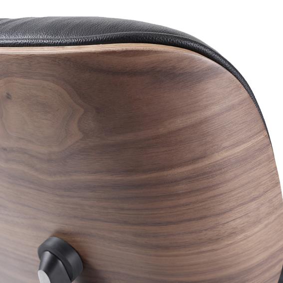 Ergonomiczny fotel idealny Charles & Ray Eames replika orzech - Image 4