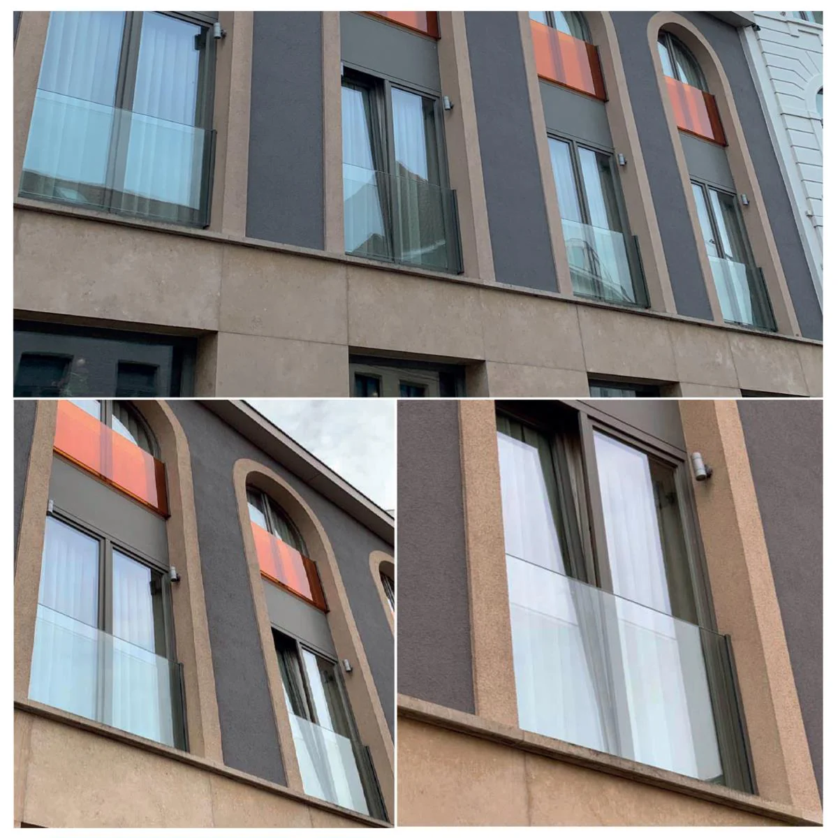 Francuskie okno Aluminiowa rama bez szkła - Image 2