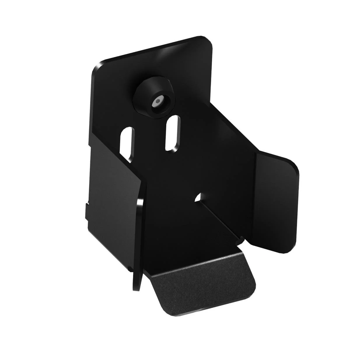 Gniazdo najazdowe Zn, profile 70x70mm, czarne