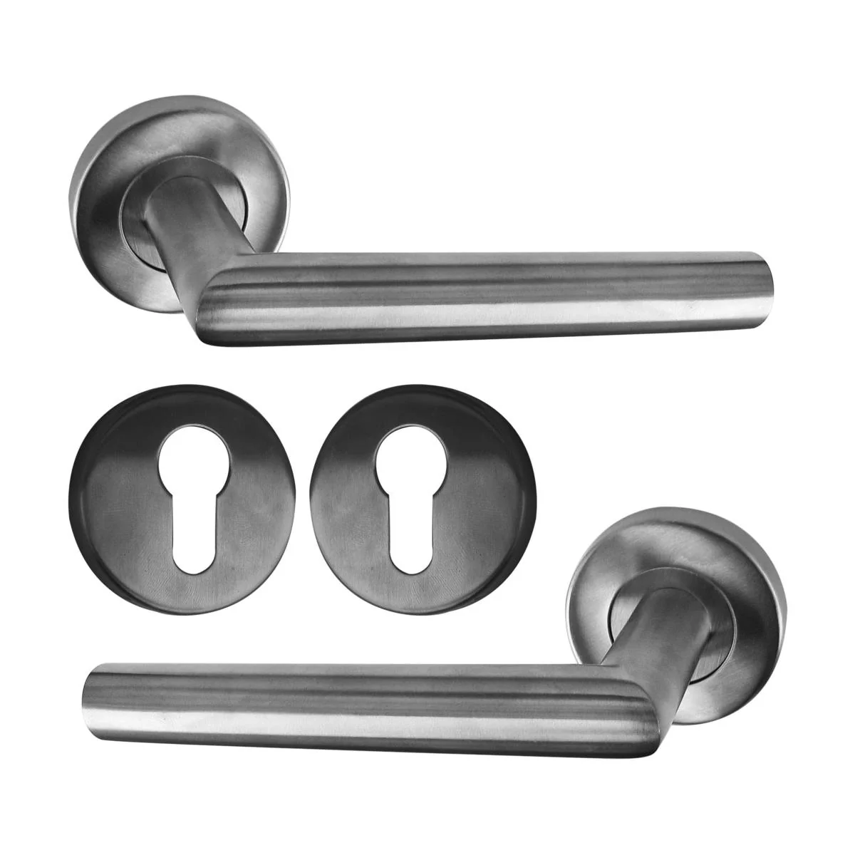 Klamka z szyldem AISI 304, K320 - Image 2