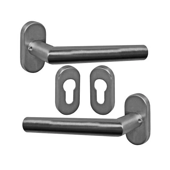 Klamka z szyldem AISI 304, K320 - Image 2