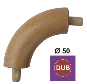 Kolano - nielakierowane. DĄB (OAK)