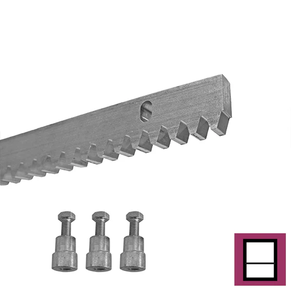 Listwa zębata INOX, 30x8mm, L1m, max 1900kg