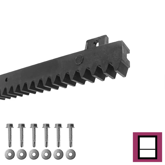 Listwa zebata PVC+Fe,27x18mm,L1m,max 700kg - Image 2