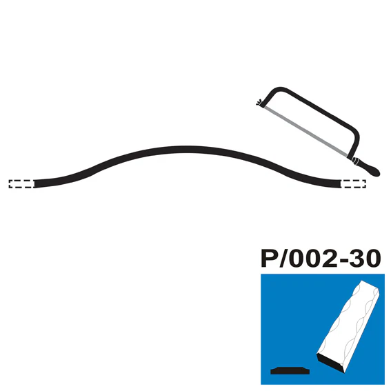 Łuk obły P/002B-30x5, p200, L2810-3850mm