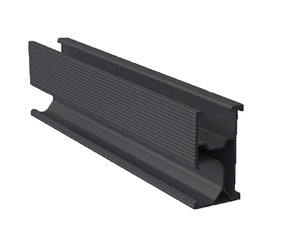 Montażowy profil aluminiowy R52-4700 czarny