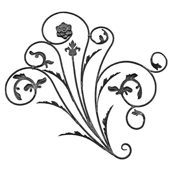 Ornament ozdobny 880x830, D12mm