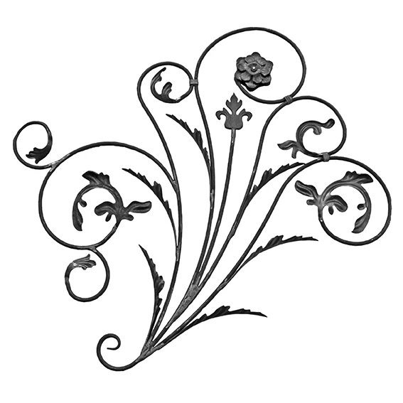 Ornament ozdobny 880x830, D12mm