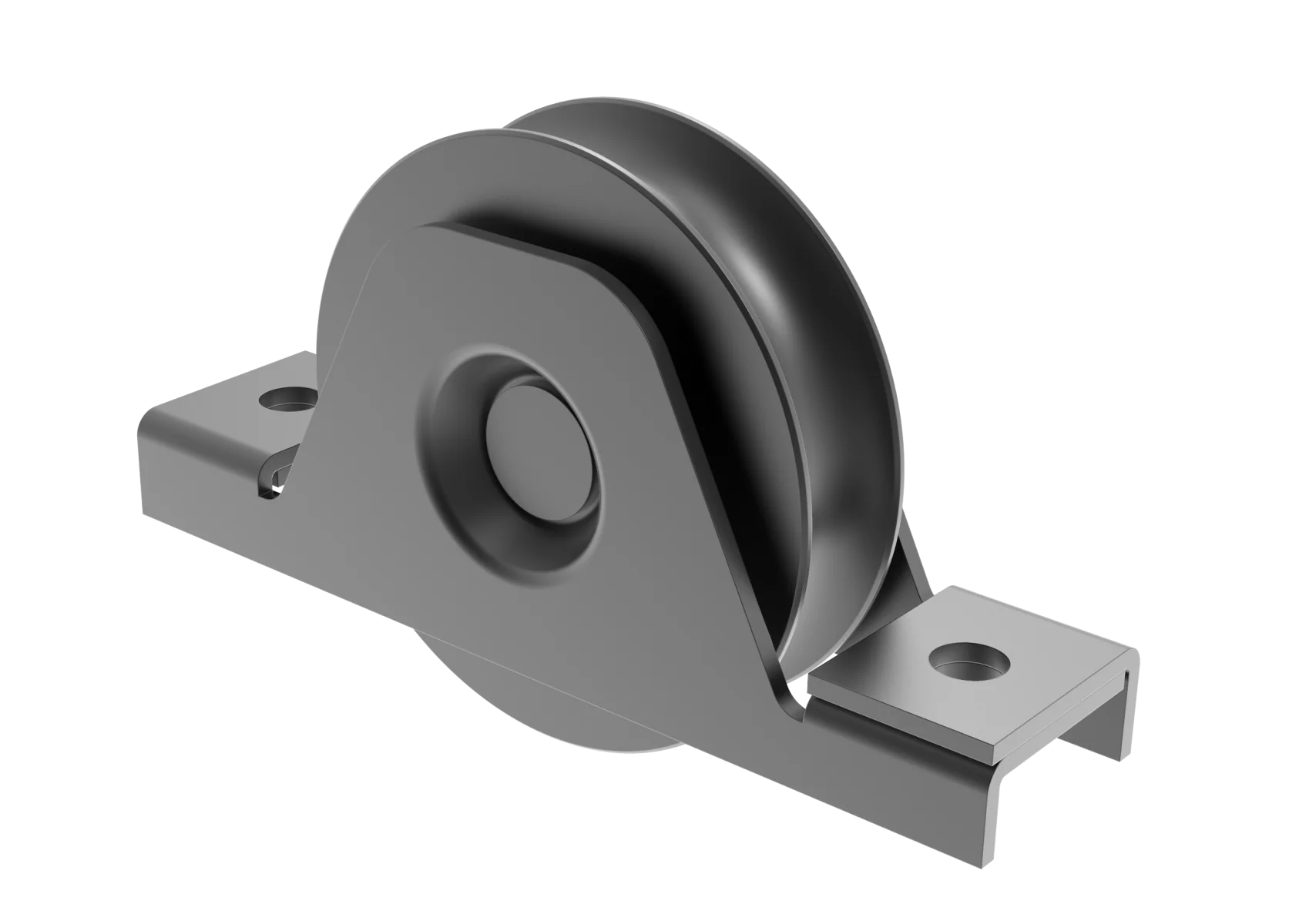 Osprzęt bram Zn, D80, antracyt
