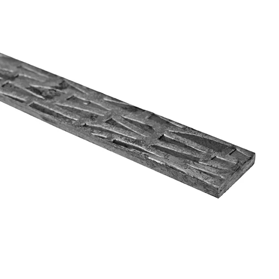 Plaskownik zdobiony 30x5, L3000mm, (1,18 kg/m)