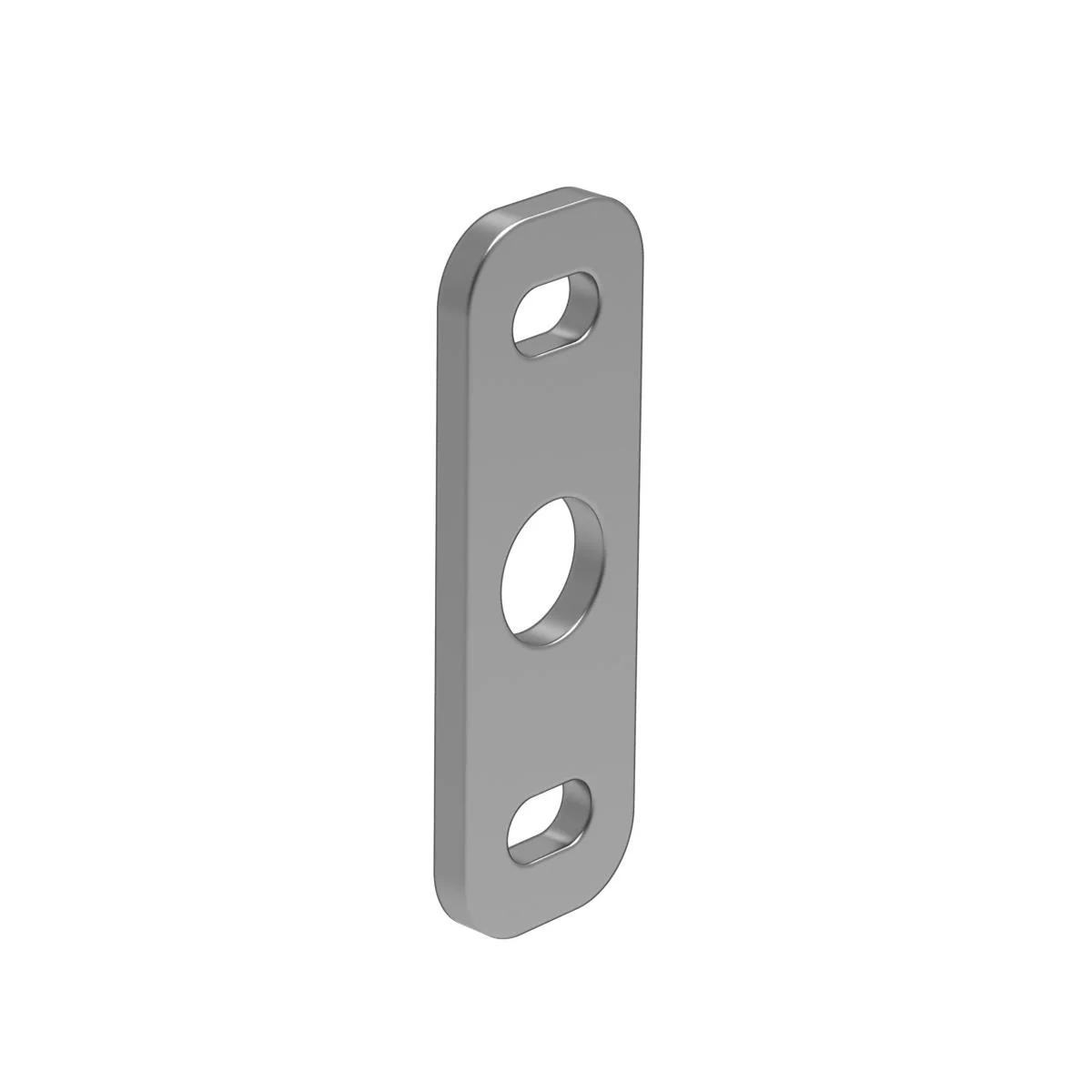 Płyta do regulowanych zawiasów, 30x90x3mm, INOX