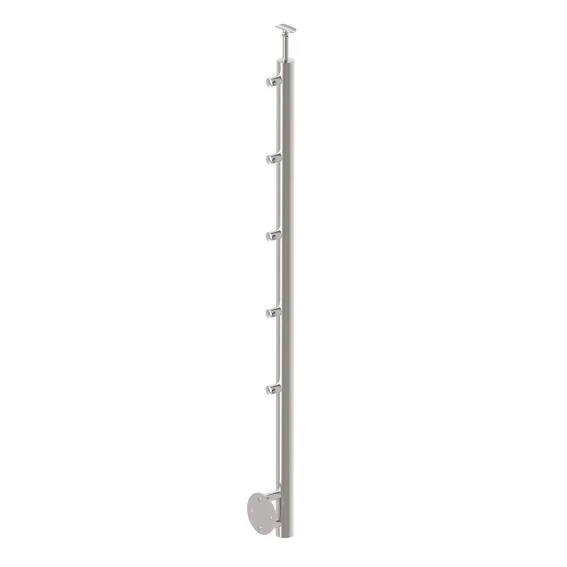 Poler-supek D42,4/5x12mmm,h100cm schody AISI304, D