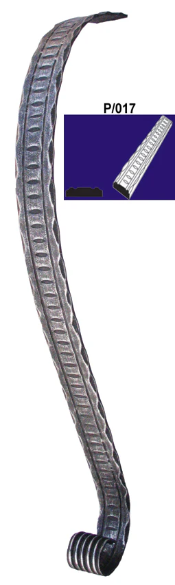 Porecz woluta 180x600, P/017-40x5mm