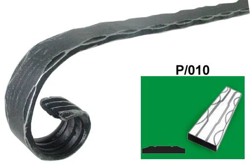 Porecz woluta h120, L200mm, P/010-40x5