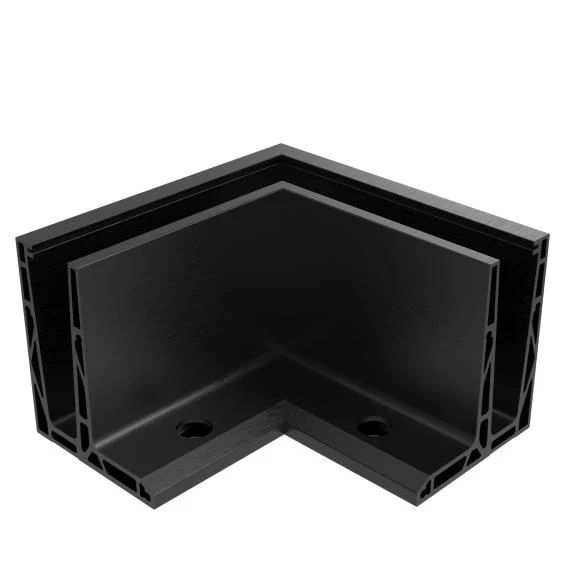 Profil balustrady szklanej Al AL/ELOX/Satin