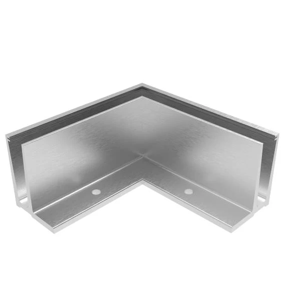 Profil balustrady szklanej Al AL/ELOX/Satin