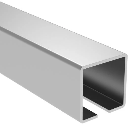 Profil do bramy przesuwnej INOX, 58x58x3mm, L6m