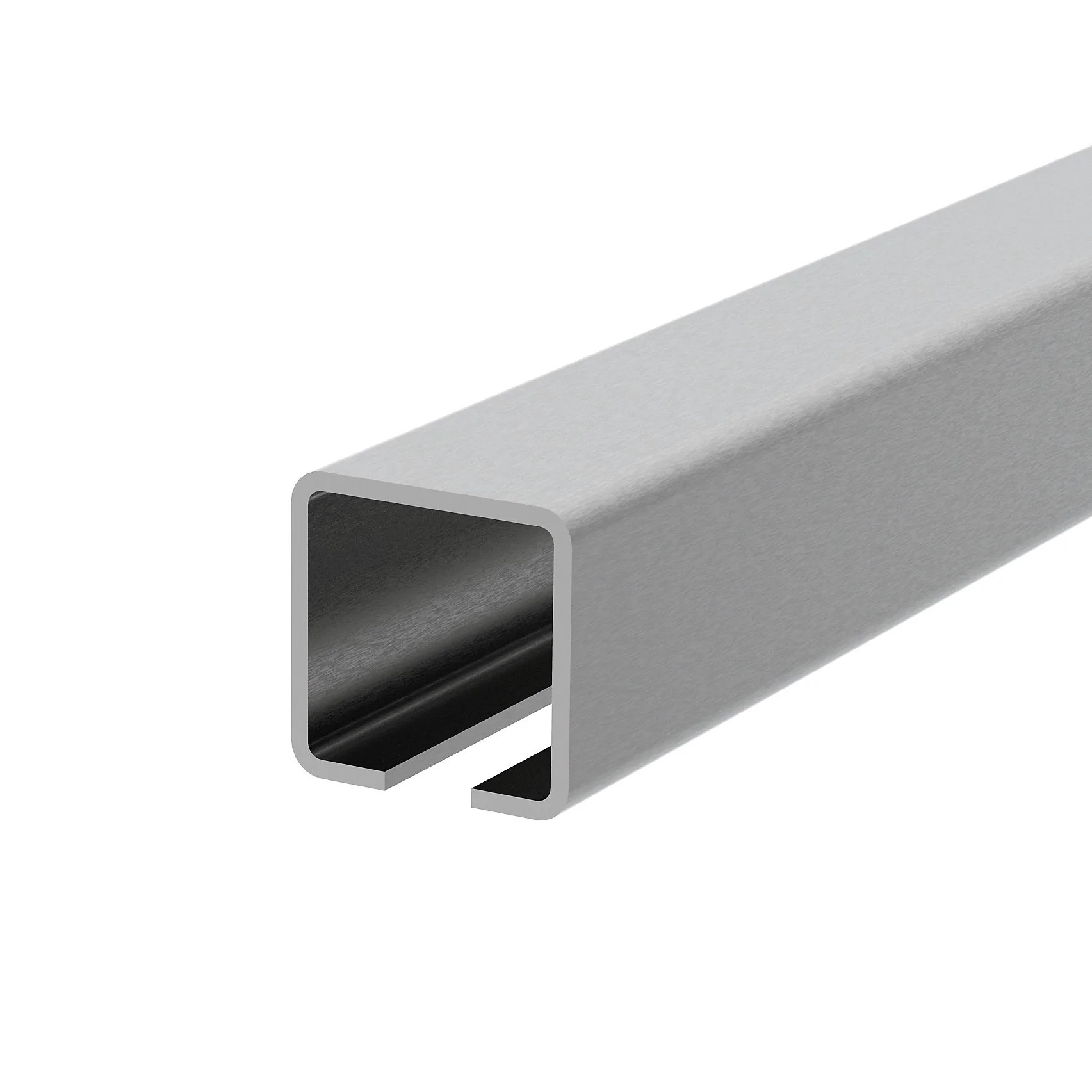 Profil do bramy przesuwnej INOX, 76x76x3mm, L3m