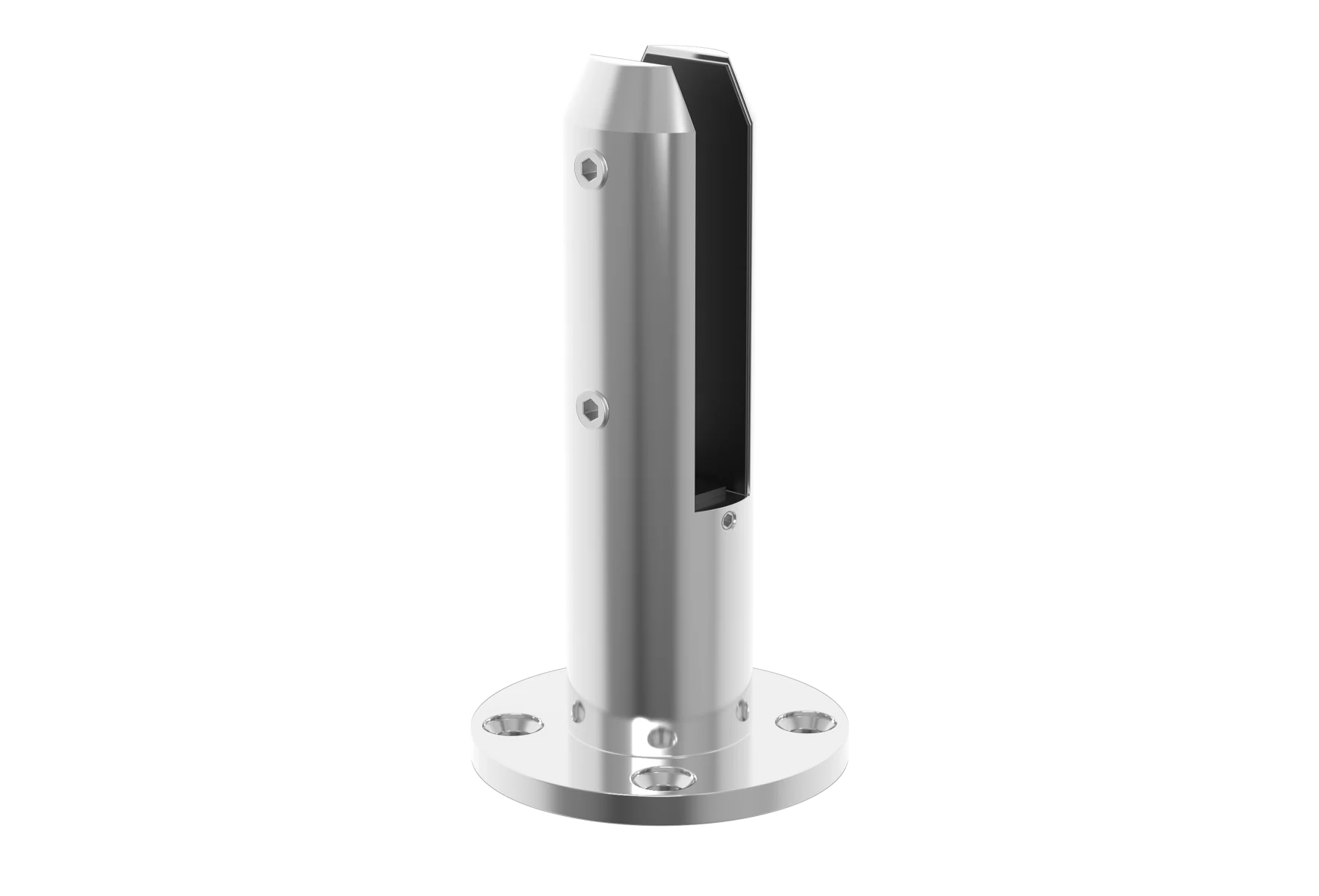 słupek mocujący AISI316, d48/D98/182mm/12-15
