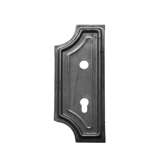 Szyld zdobiony z otworami 280x110, t2,5 , D20