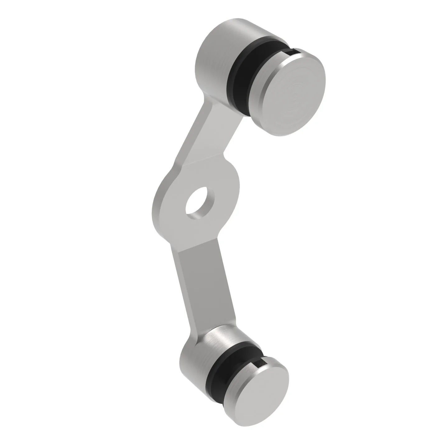 Uchwyt do szkła spider podwojny AISI304, 2xD30mm/1