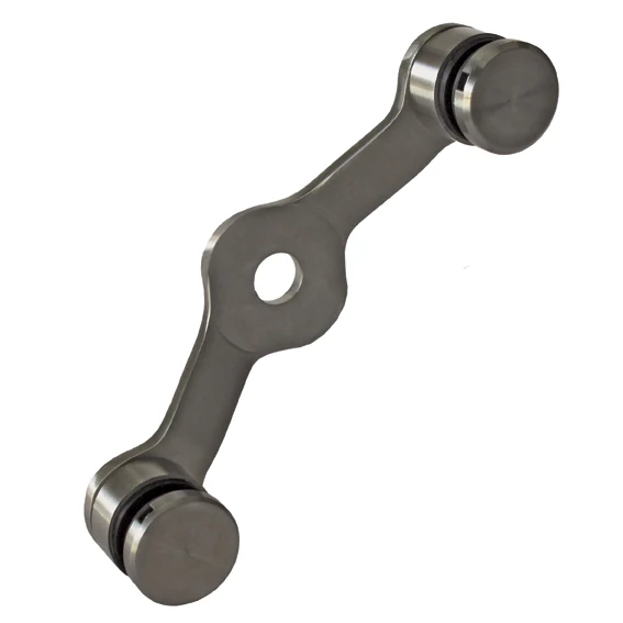 Uchwyt do szkła spider podwojny AISI304, 2xD30mm/1 - Image 2