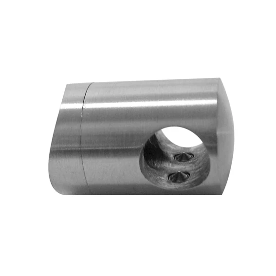 Uchwyt przelotowy złączny AISI316, D42,4/d16mm