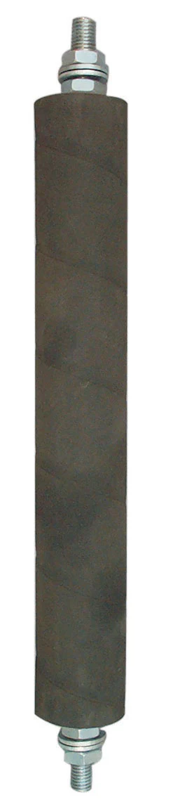 Wiedzienie gorne - Walec D50, H340mm, black rubber - Image 2