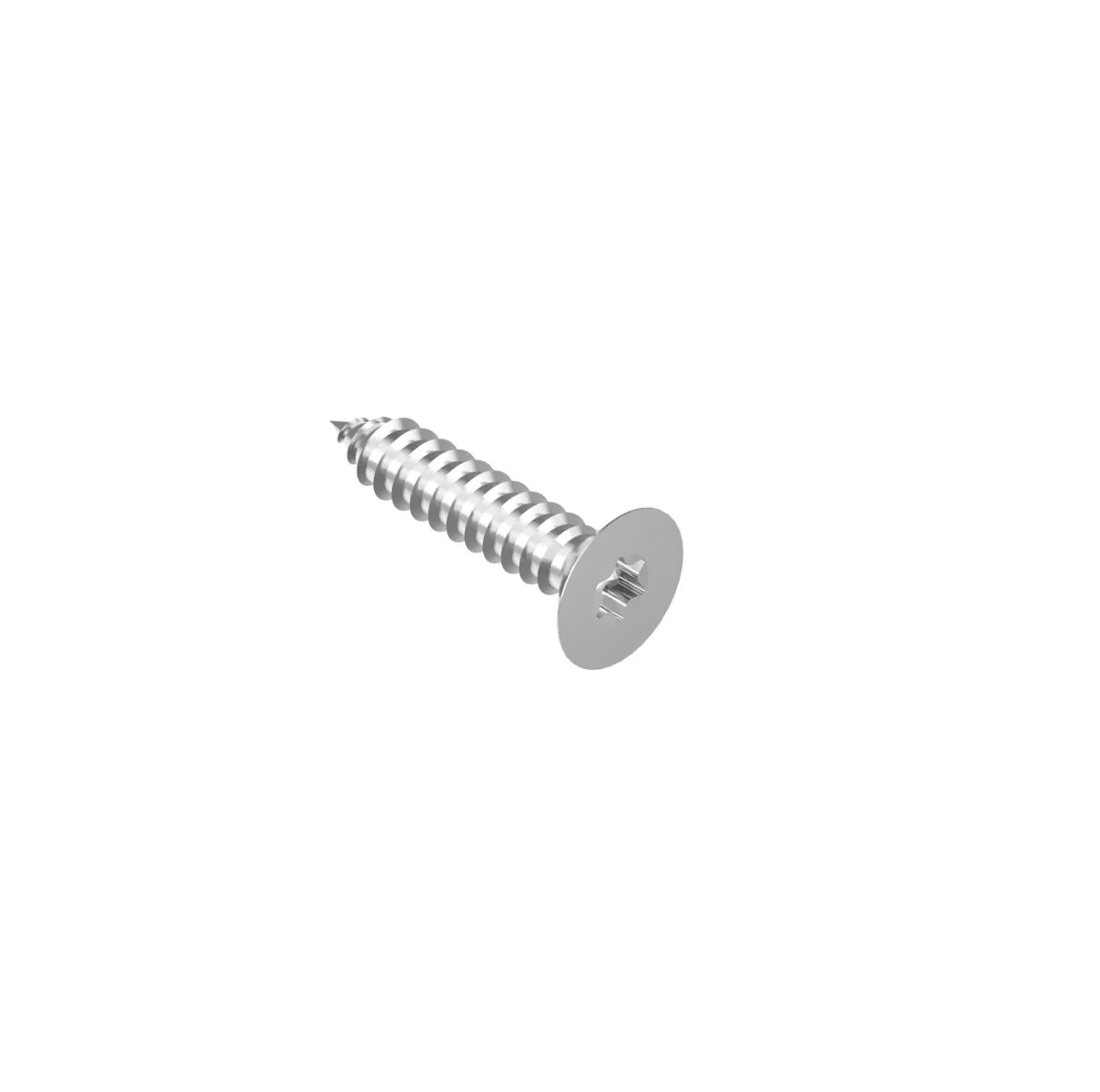 Wkręt do blachy z łbem stożkowym-TORX, nierdzewny - Image 2
