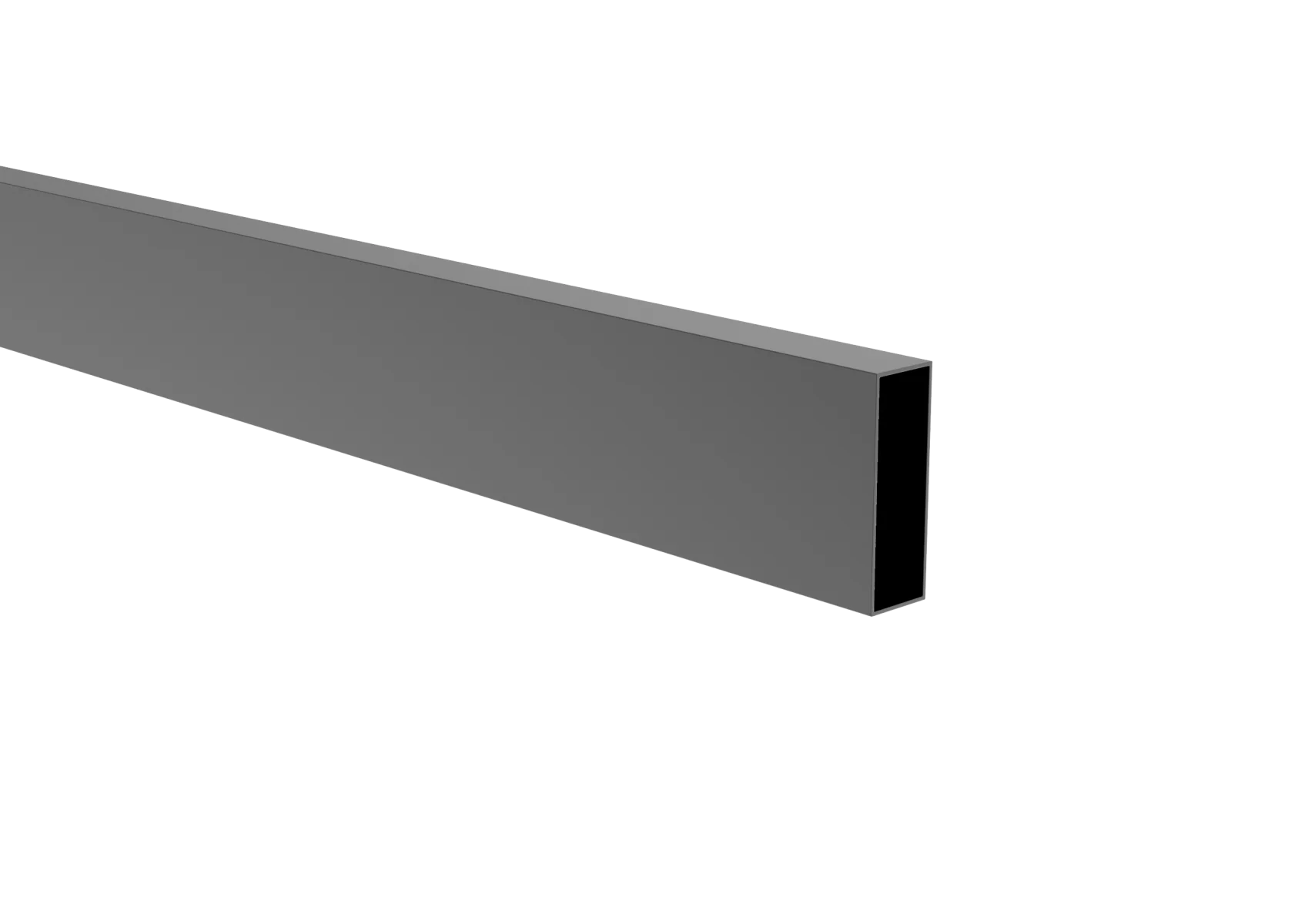Wypełnienie ogrodzenia aluminiowe, 20 x 60 – 3,0 m – Antracyt RAL 7016