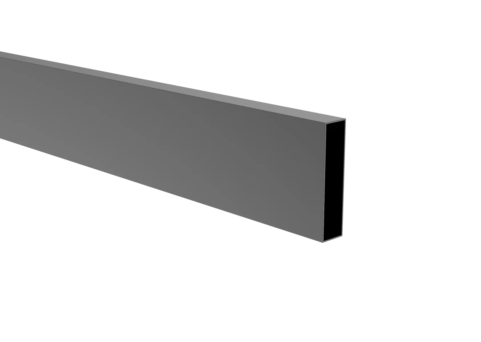Wypełnienie ogrodzenia aluminiowego 20 x 80 – 2,0 m – Antracyt RAL 7016