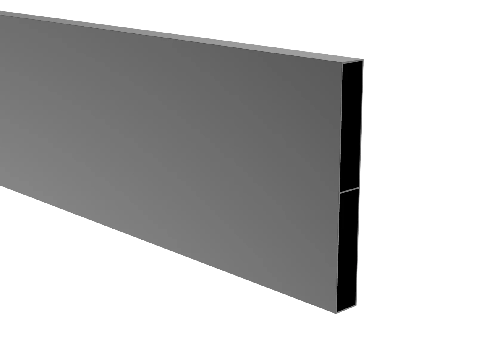 Wypełnienie ogrodzeniowe aluminiowe 20 x 160 - 7,0 m Antracyt RAL 7016