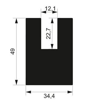 Zaslepka 30x50