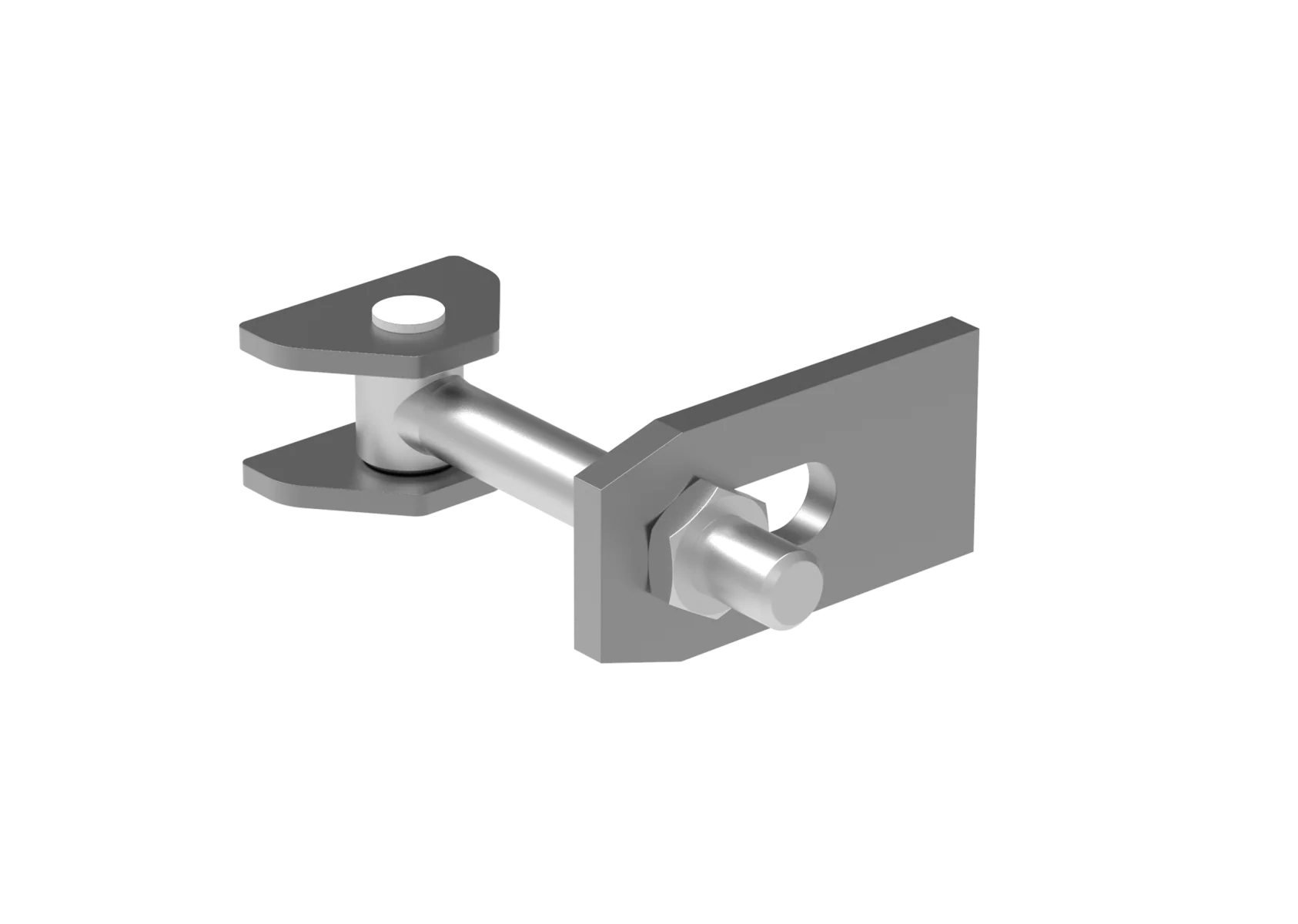 Zawias regulowany INOX, 180°, M16