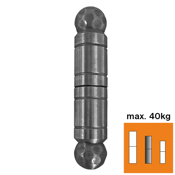Zawias zdobiony D24, L122mm - Image 2
